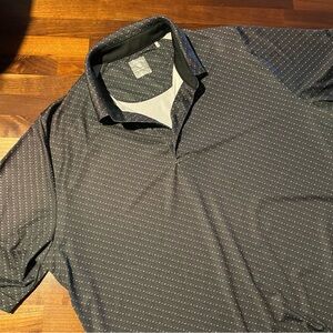 Callaway Opti-Dri Black and Gray/Blue Polo